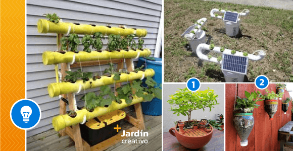 How to create corners with creative gardens in the patio of your house - grandgoldman.com