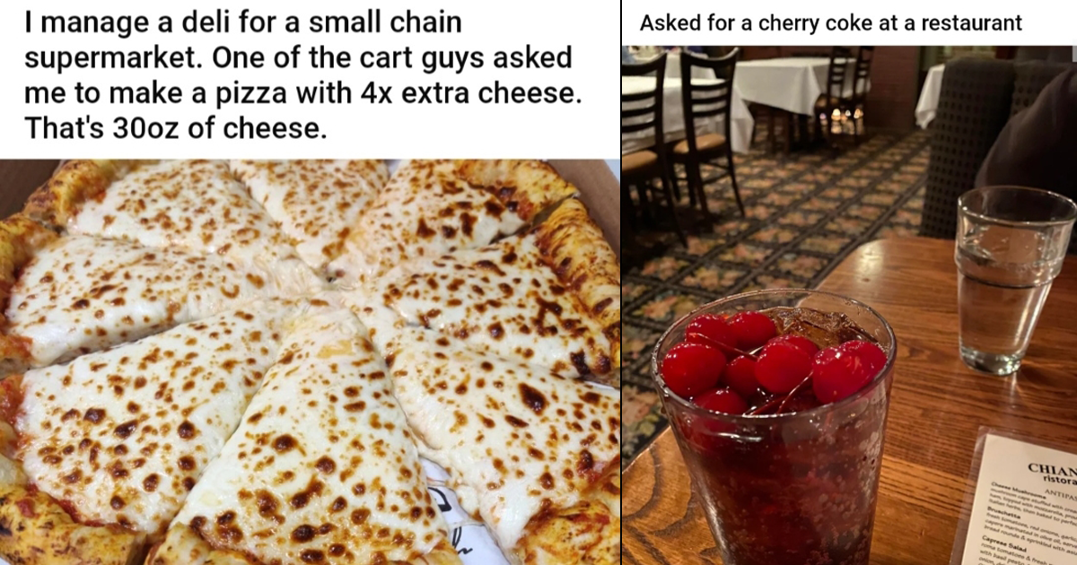 15 Times Food Service Workers Hilariously Comply With Exact Meal Requests And Made Customers Regret
