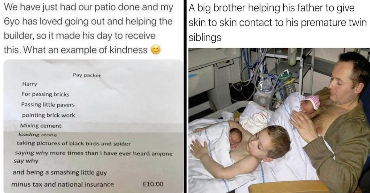 20 Heartwarming Examples Of “Wholesome Masculinity” - grandgoldman.com