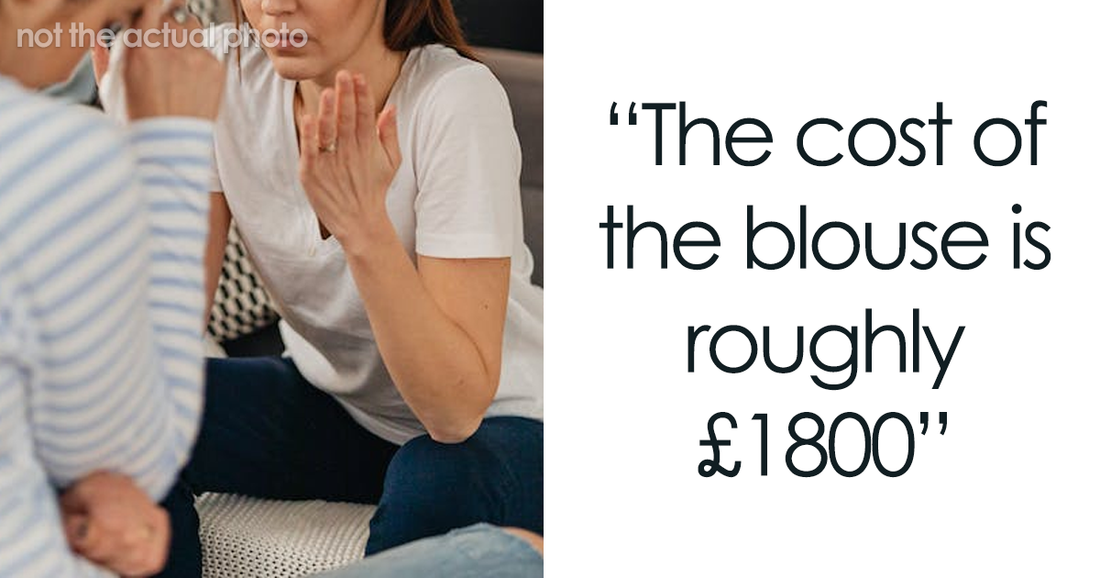 Baby Pukes On Aunt’s £1,800 Blouse, Aunt Wants The Mom To Reimburse The Cost, Mom Refuses To Pay For It