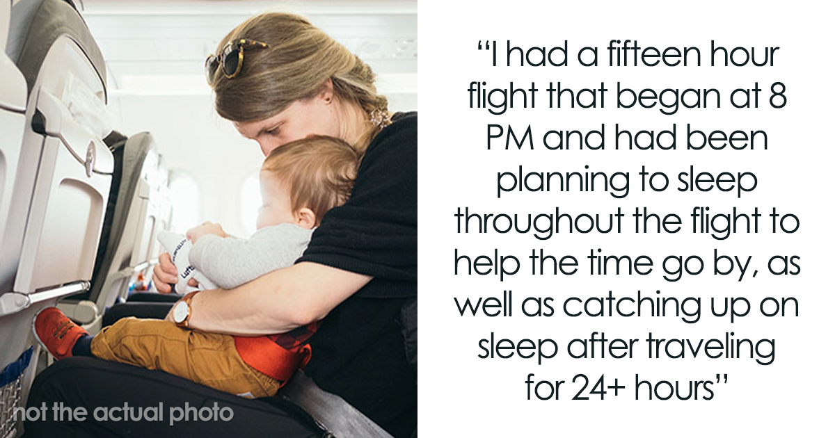 Parents Won’t Stop Their Kid From Bothering Other Passengers On The Flight, Regrets It When The Passenger Recline Their Seat - grandgoldman.com