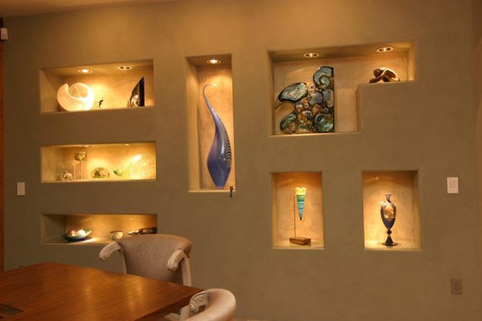 15 Decorative niches that will give life to your wall - grandgoldman.com