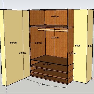 How to make a custom built-in wardrobe - grandgoldman.com