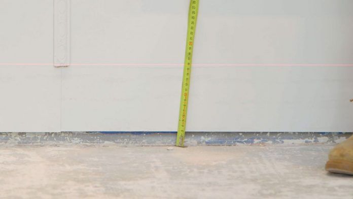 How to level sunken floor with self-leveling mortar - grandgoldman.com