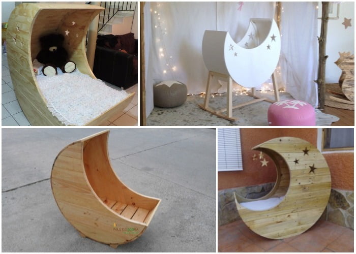 Build a moon-shaped crib - grandgoldman.com