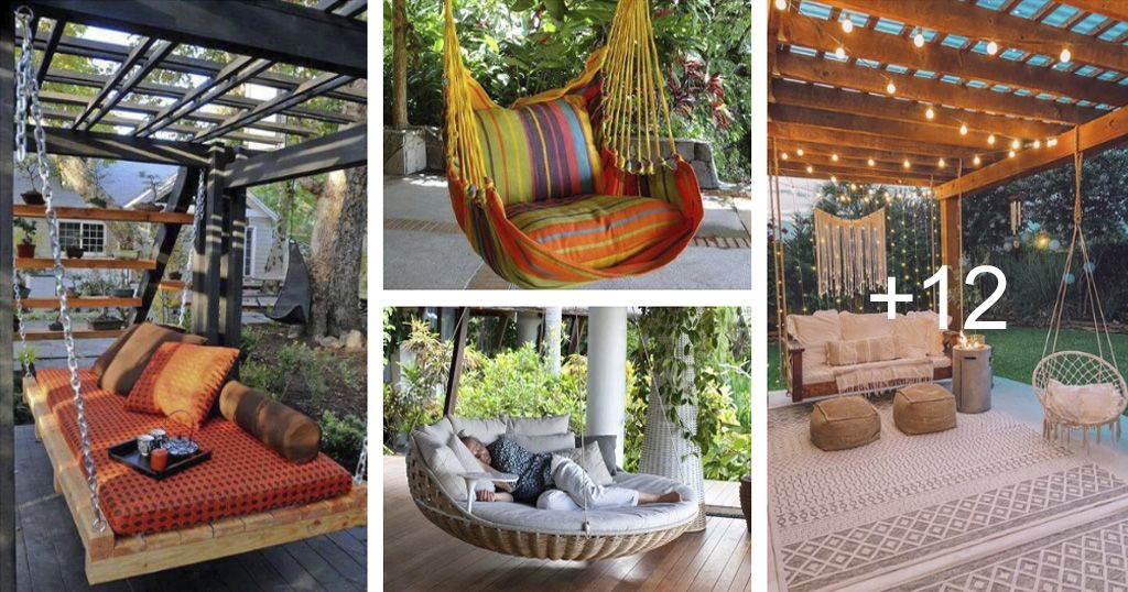 Hanging outdoor furniture - grandgoldman.com