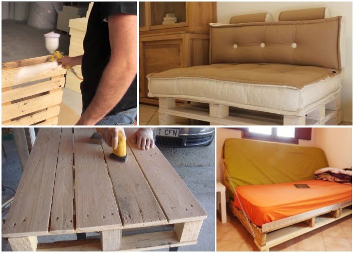 Create your own sofa bed from pallets - grandgoldman.com