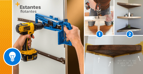Make your own floating wall shelves for your room! - grandgoldman.com