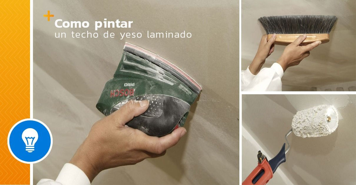 How to paint a laminated plaster ceiling - grandgoldman.com