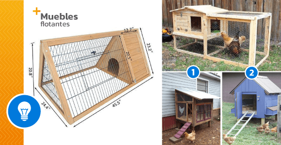Triangular chicken coop construction project - grandgoldman.com