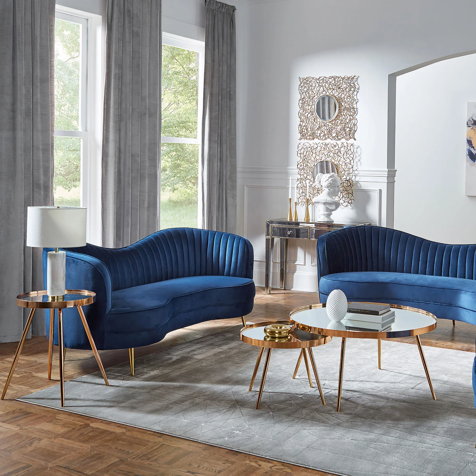 Art deco sofa set - Collection Grand Goldman