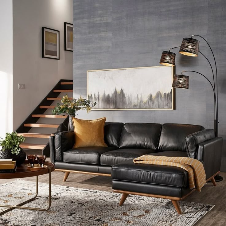 Black Sectional Sofas