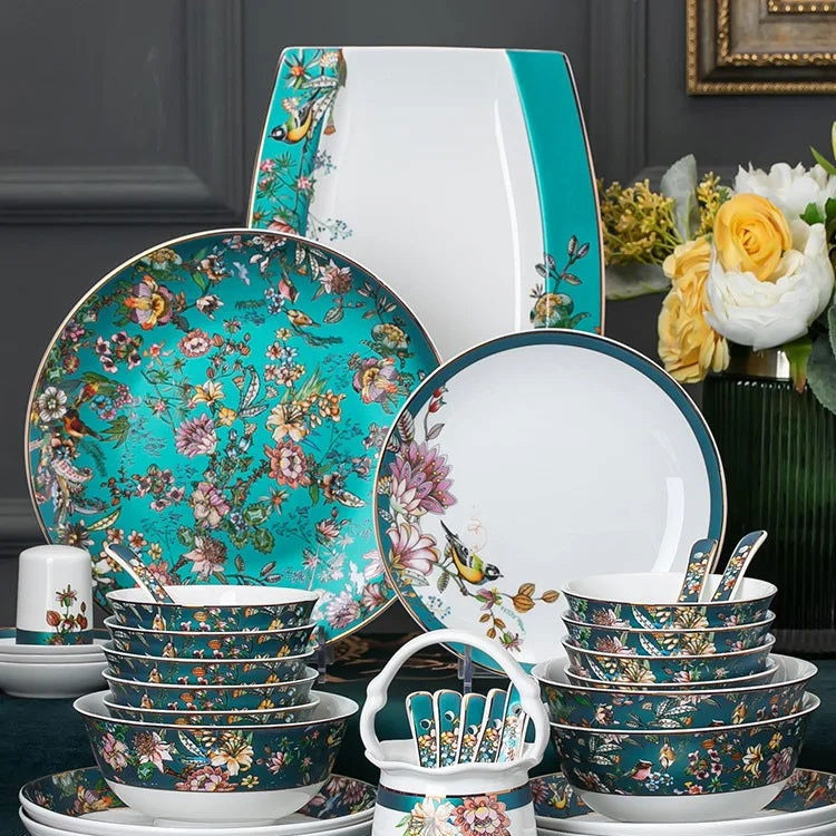 Bone china plates - Grand Goldman