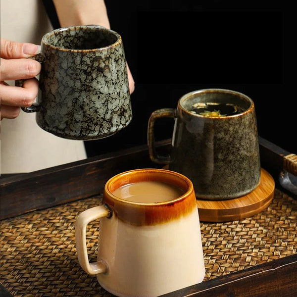 Original Ceramic Cups & Travel Gift Pottery Mugs - Grand Goldman