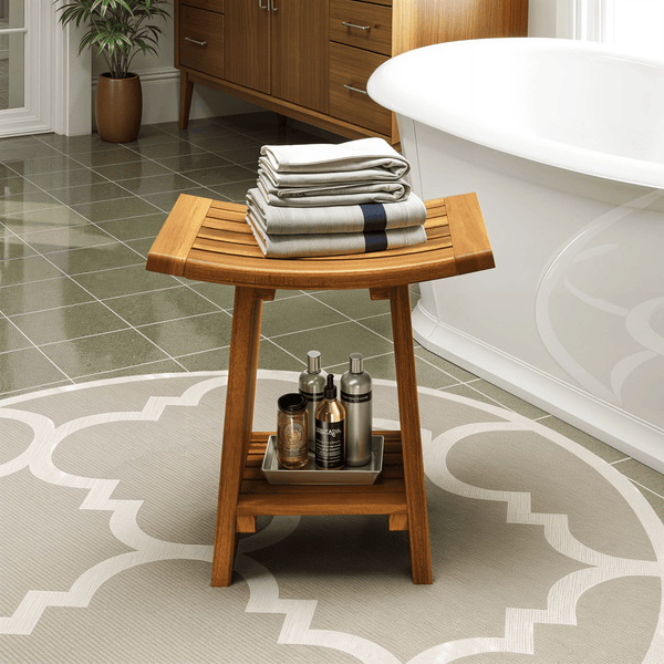 Teak Shower Bench collection - Grand Goldman