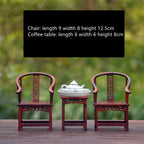 Red Rosewood Miniature Furniture Model