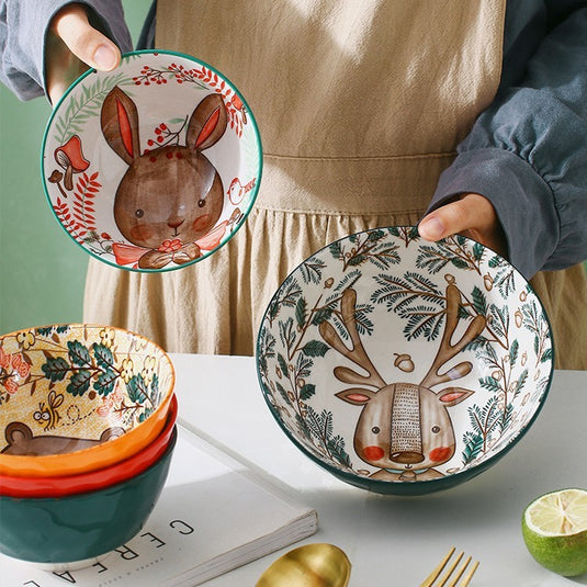 Underglaze Ceramic Rice Bowl Ideas
