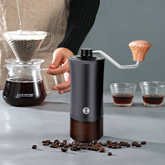 Steel Core Double Shaft Milling Household Portable Manual Coffee Machine