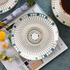 Bone China Coffee Cup And Saucer Set Household Ceramics