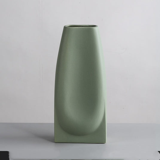 Ornements de vase en céramique Morandi nordique simples