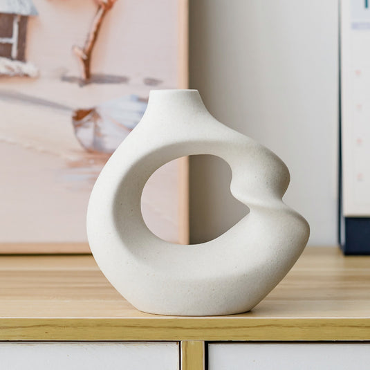 Décoration en céramique pour vase domestique