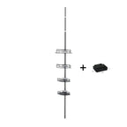 Installation-free Stable Storage Rack Punch-free Bathroom Bathroom Storage Rack
