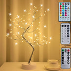 New Colored Light, Starry Sky LED, Copper Wire, Rice Tree Lamp - Grand Goldman