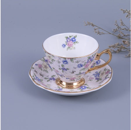 Coffee Cup & Saucer Bone China Afternoon Tea Set