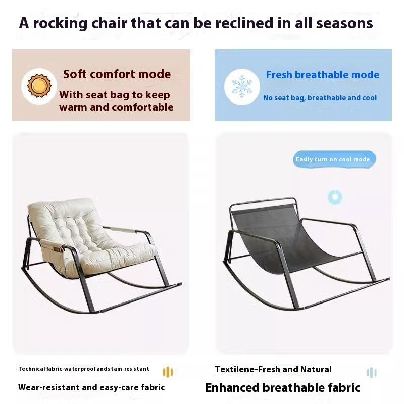 Rocking Chair Bedroom Balcony Recliner