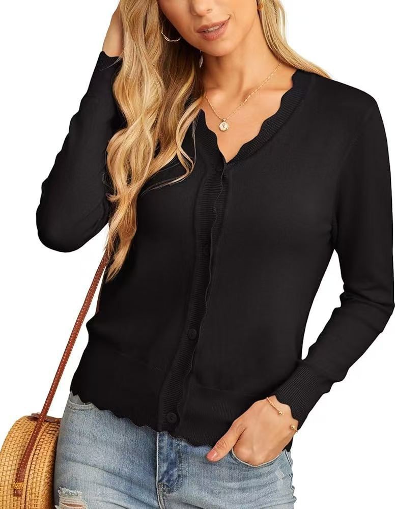 Fashion Short Knitted Cardigan Coat - Grand Goldman