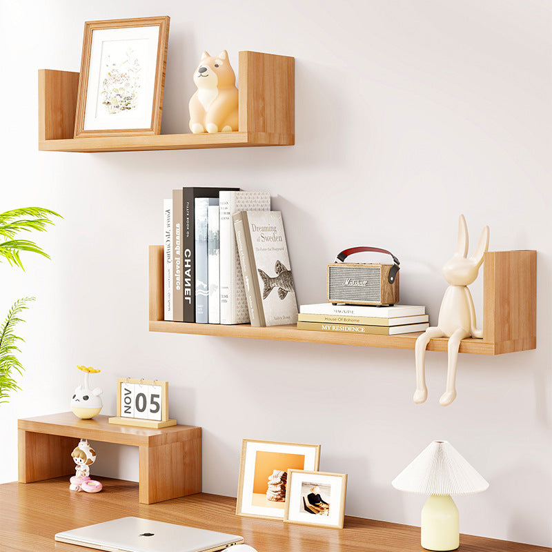 Wall Shelf U-shaped Bookshelf Living Room Background Wall Flat Partition Shelf