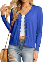 Fashion Short Knitted Cardigan Coat - Grand Goldman