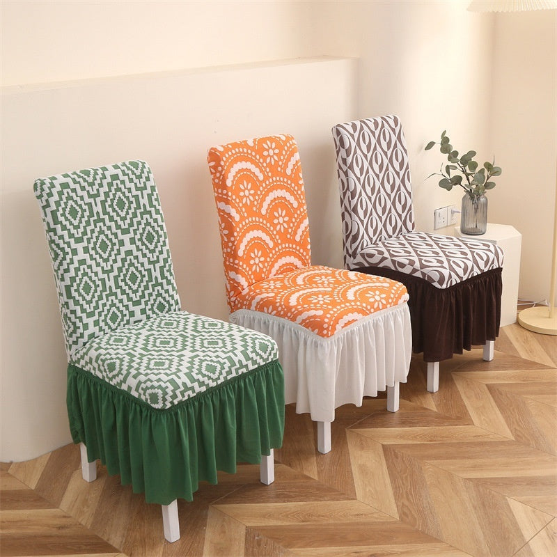 Dining Chair Cover Elastic Sleeve Chair Cover