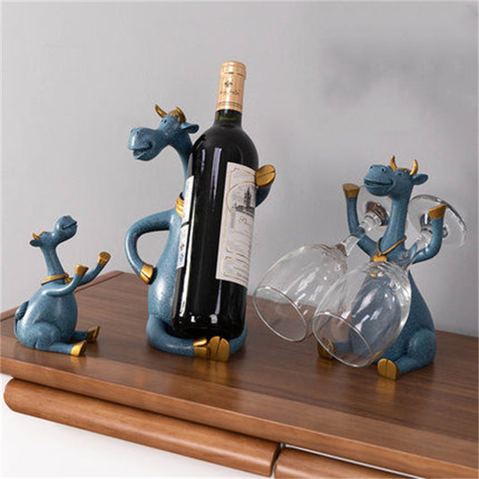 Wine Bottle Wine Glass Storage Rack Decorations