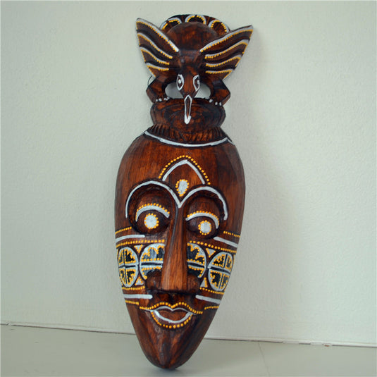 Wood Carving African Mask Decoration Ornaments