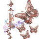 06-bronze Butterfly Wind Chime Gifts for Grandmom