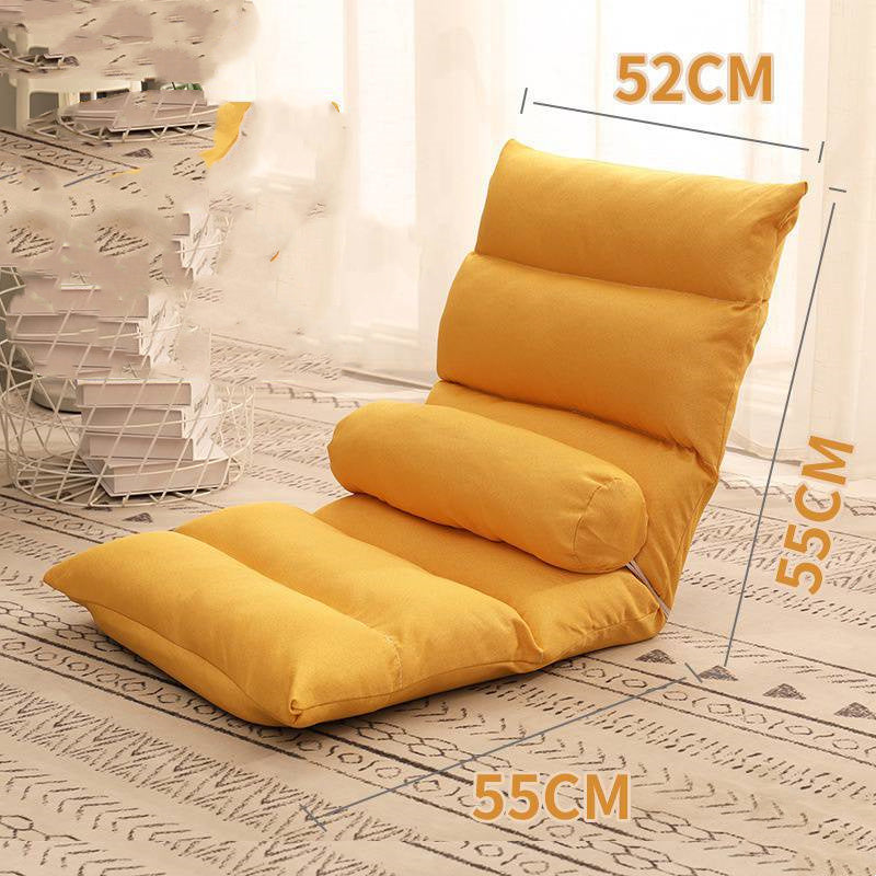 Bed Backrest Floor Small Sofa Folding Single Bay Window Computer Recliner