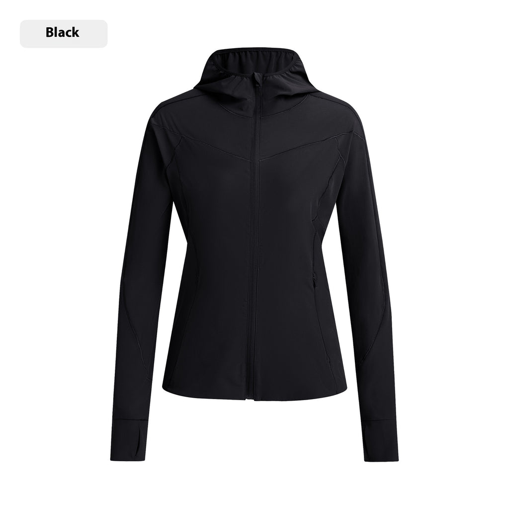 Hooded Stand Collar Sun Protection Quick-drying Coat