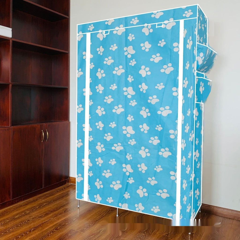 Metal Combination Simple Wardrobe Rental Room Steel Pipe Assembly Clothes Household Bedroom