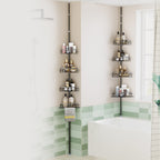 Installation-free Stable Storage Rack Punch-free Bathroom Bathroom Storage Rack