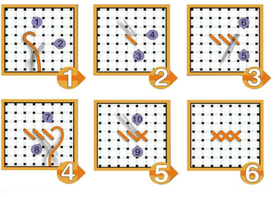 Kit de point de croix Phare