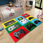 Game Console Living Room Floor Mat Bedroom Cartoon Carpet