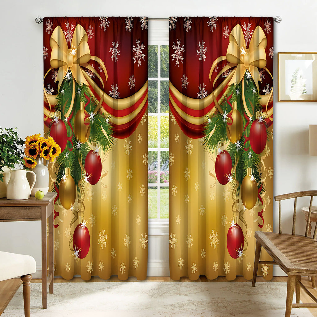 Digital Printed Christmas Curtains