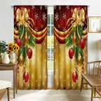 Digital Printed Christmas Curtains