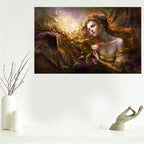 Cross stitch diamond painting