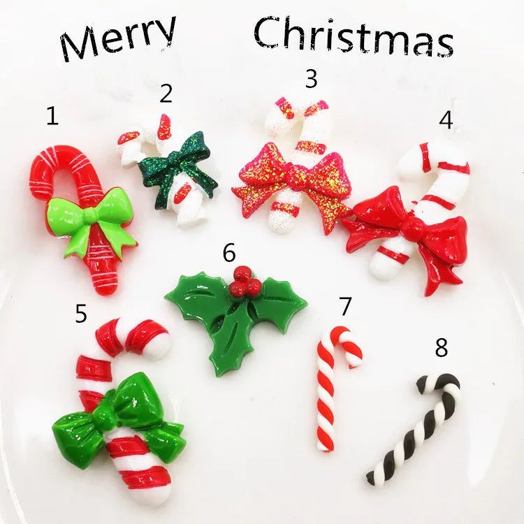 10pcs Christmas Fridge Magnet Gifts kawaii Halloween Resin Refrigerator Fridge Magnet Sticker cute Home Decor Garden Decoration - Grand Goldman