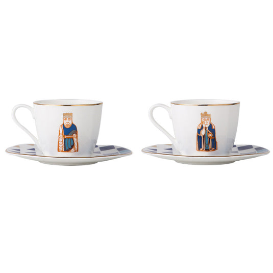 British Museum Joint Phnom Penh Bone China Coffee Cup And Saucer Set