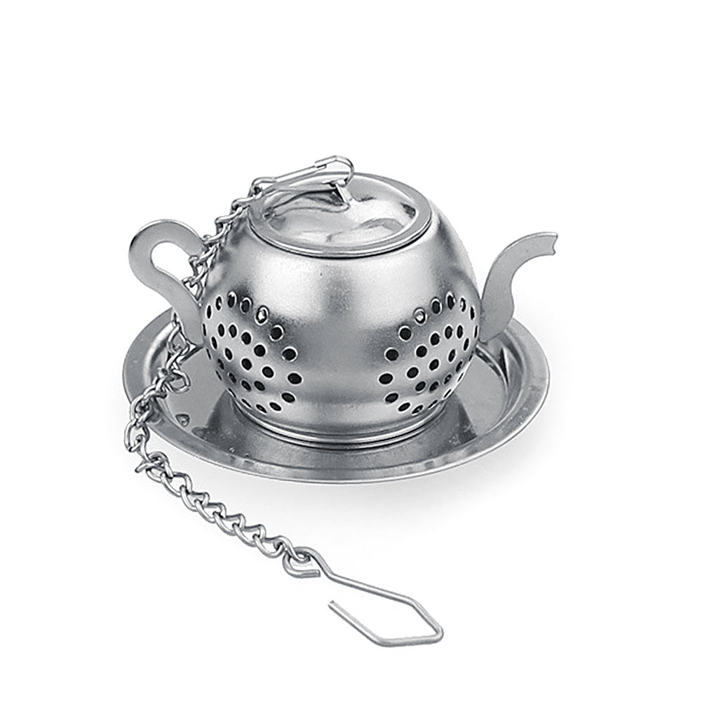Stainless steel 304 teapot type tea strainer tea tea set tea filter