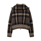 Autumn Sweater Round Neck Solid Color Loose Pullover