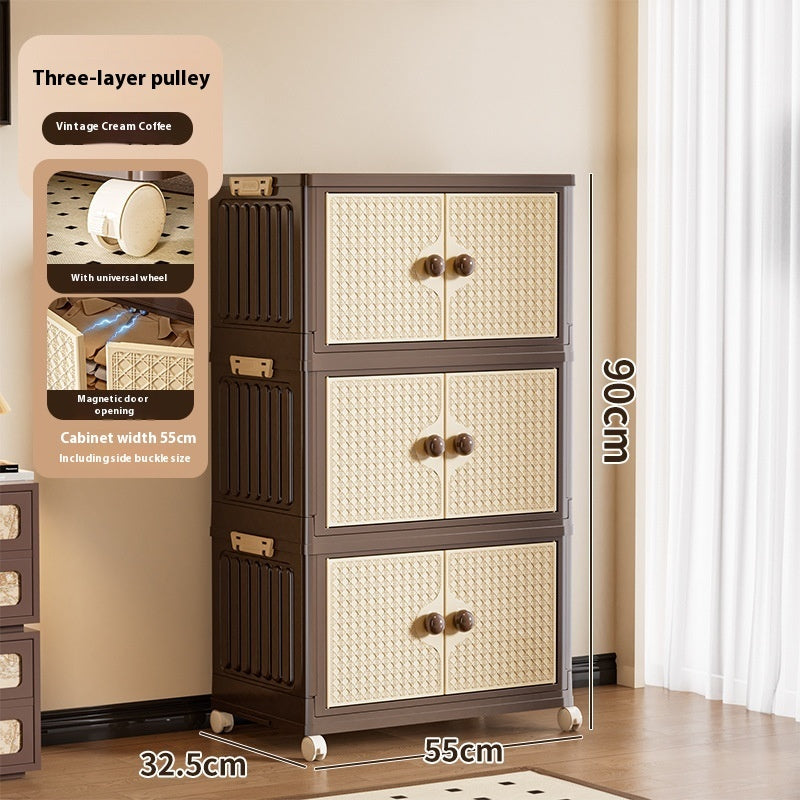 Storage Cabinet Storage Cabinet Foldable Household